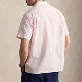 Pony Logo Striped Oxford Casual Shirt