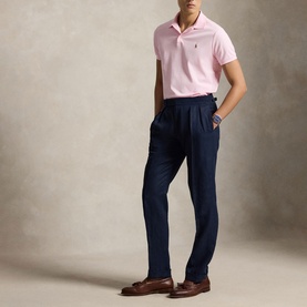 Pima Logo Slim Fit Polo Shirt
