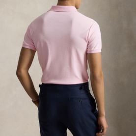 Pima Logo Slim Fit Polo Shirt