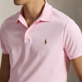 Pima Logo Slim Fit Polo Shirt