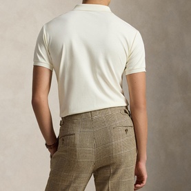 Pima Logo Slim Fit Polo Shirt