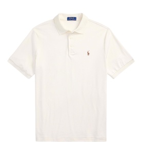 Pima Logo Slim Fit Polo Shirt