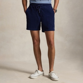 Prepster Pony Logo Corduroy Shorts