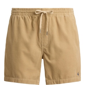 Prepster Pony Logo Corduroy Shorts