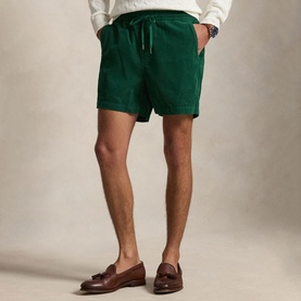Prepster Pony Logo Corduroy Shorts