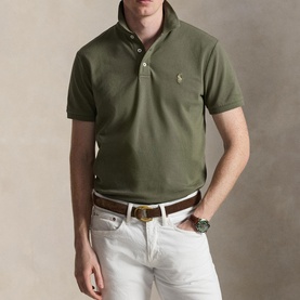 Pony Logo Slim Fit Polo Shirt