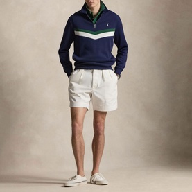 Polo Player Double-Knit Half-Zip Sweatshirt