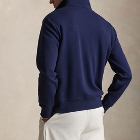 Polo Player Double-Knit Half-Zip Sweatshirt