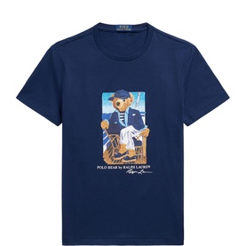 Polo Bear Logo Slim Fit T-Shirt