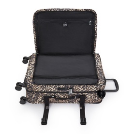 Spontaneous M Medium Leopard Wheeled Luggage