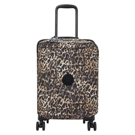 Spontaneous S Small Leopard Wheeled Cabin Luggage