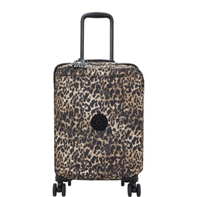 Spontaneous S Small Leopard Wheeled Cabin Luggage