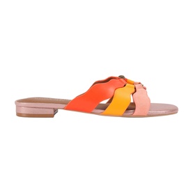 Sun Wave Flat Sandals