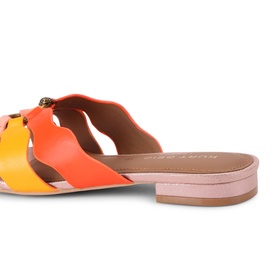 Sun Wave Flat Sandals