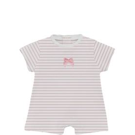 Stripe Bow Romper