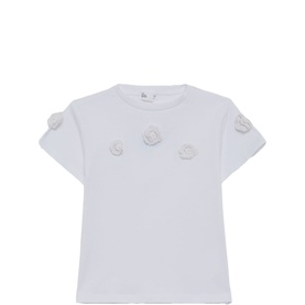 Floral Applique T-Shirt