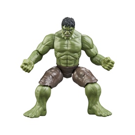 Superheroes Spider-Man: Brand New Day Titan Series Hulk Figure, large green muscular action figure in aggressive stance, brown trousers