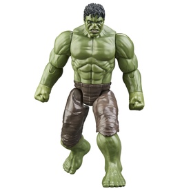 Superheroes Spider-Man: Brand New Day Titan Series Hulk Figure, green muscular character toy in torn brown trousers, standing pose