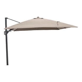 Glow Garden Parasol & Base Taupe