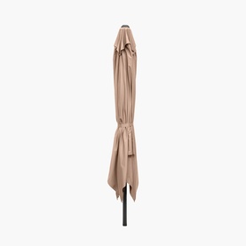 Glow Garden Parasol & Base Taupe