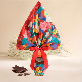 70%  Extra Dark Chocolate Teresa Rego Collection Egg 220g