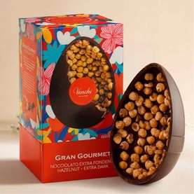 Gourmet Egg 70% Extra-Dark Chocolate With Hazelnuts 540g