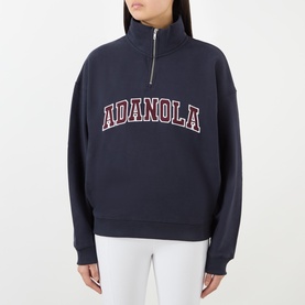 Varsity Logo Half-Zip Sweatshirt