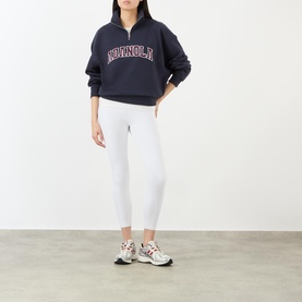 Varsity Logo Half-Zip Sweatshirt