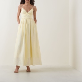 Vacation Twist-Front Dress