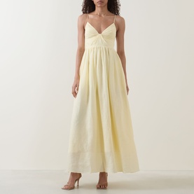 Vacation Twist-Front Dress