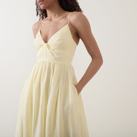 Vacation Twist-Front Dress