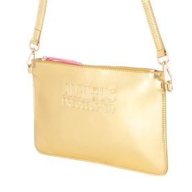 Logo Zipped Clutch