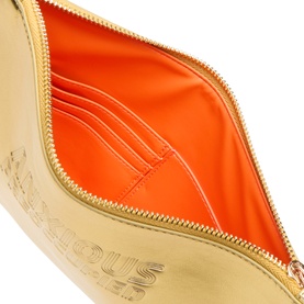Logo Zipped Clutch