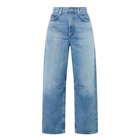 Miro Barrel-Leg Tapered Jeans