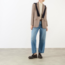 Miro Barrel-Leg Tapered Jeans