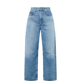 Miro Barrel-Leg Tapered Jeans