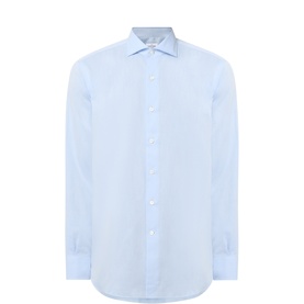 Twill Regular-Fit Casual Shirt