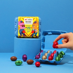 12 Eggs Box Milk & Dark Chocolate