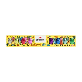 Dark, Milk & White Chocolate 10 Eggs Sleeve