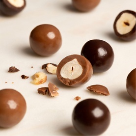 Chien & Chat / Chocolate Coated Hazelnuts
