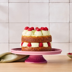 Stoneware Footed Cake Stand