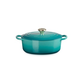 Signature Cast Iron Oval Casserole 27cm