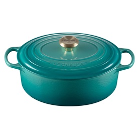 Signature Cast Iron Oval Casserole 29cm