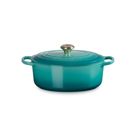 Signature Cast Iron Oval Casserole 29cm