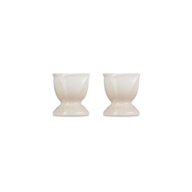 Stoneware La Jardin Tulip Egg Cups, Set of Two