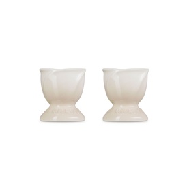 Stoneware La Jardin Tulip Egg Cups, Set of Two