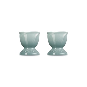 Stoneware La Jardin Tulip Egg Cups, Set of Two