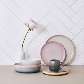 Stoneware Coupe Side Plate 22cm
