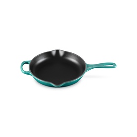 Signature Cast Iron Skillet with Metal Handle 23cm