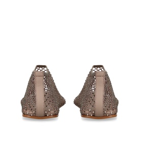 Minette Embellished Mesh Flats